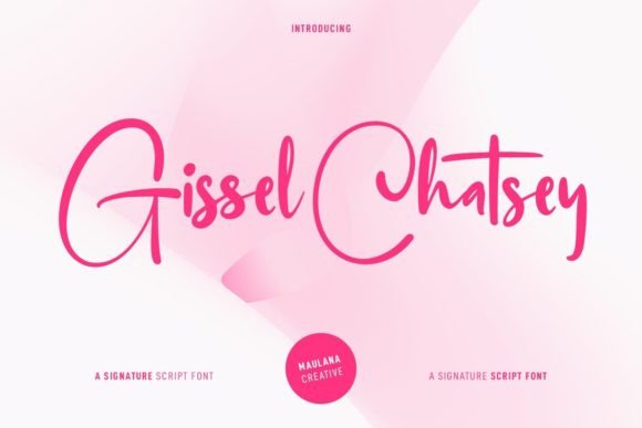 Gissel Chatsey Font Poster 1