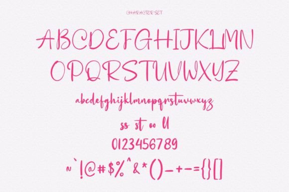 Gissel Chatsey Font Poster 8
