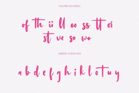 Gissel Chatsey Font Poster 9
