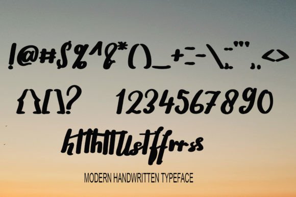 Giyattigo Font Poster 7