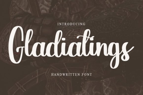 Gladiatings Font