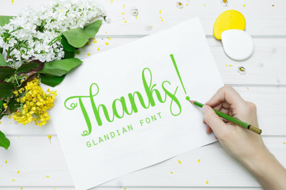 Glandian Font Poster 11