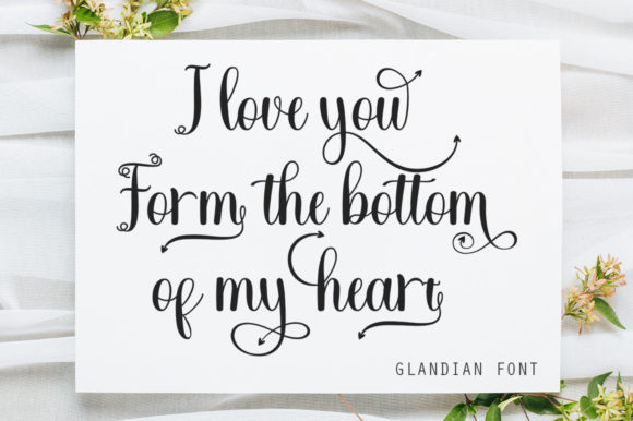 Glandian Font Poster 5