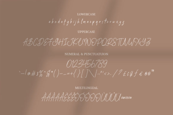 Glattes Font Poster 3
