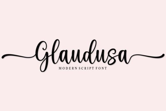 Glaudusa Font Poster 1