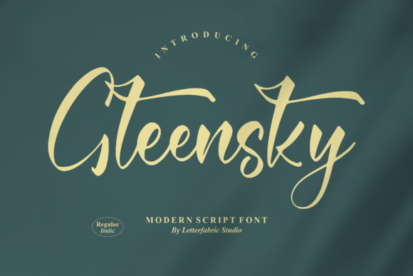 Gleensky Font