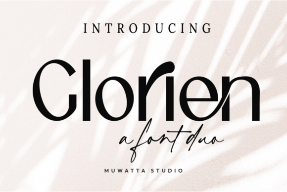 Glorien Duo Font Poster 1