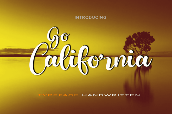 Go California Font Poster 1