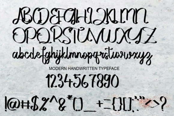 Godstya Font Poster 5