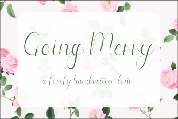 Going Merry Font Poster 1