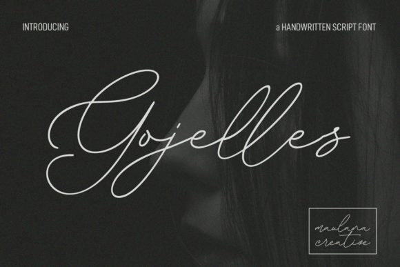 Gojelles Font Poster 1