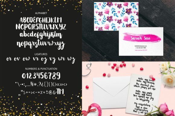 Goldberry Font Poster 7