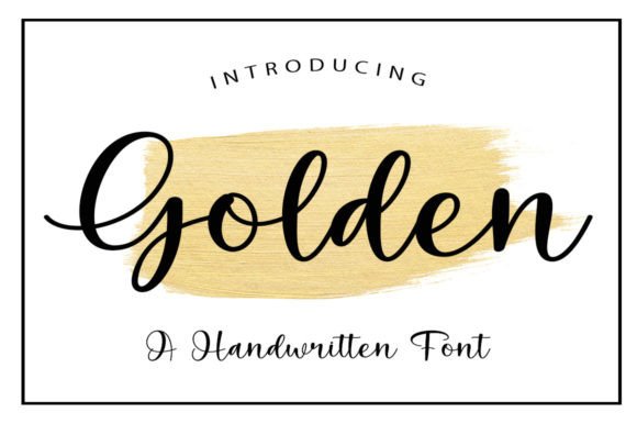 Golden Font