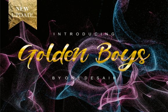 Golden Boys Font