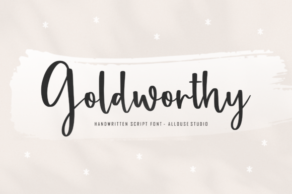 Goldworthy Font