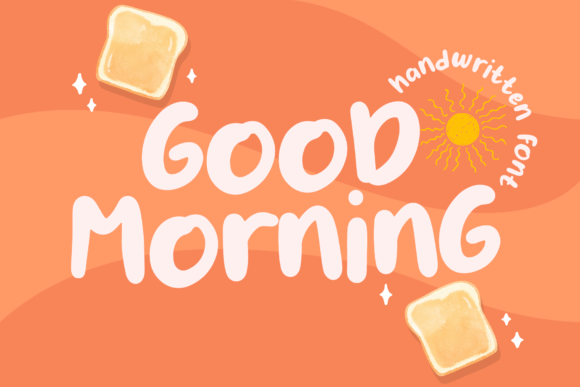 Good Morning Font Poster 1