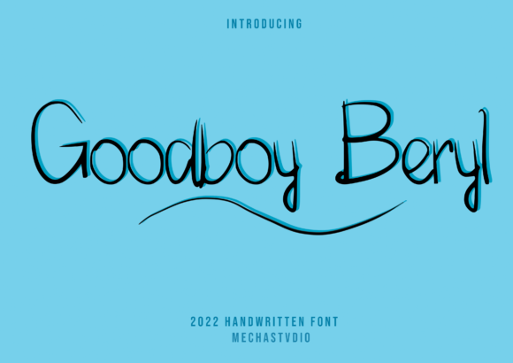 Goodboy Beryl Font Poster 1