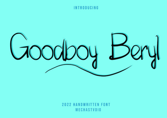 Goodboy Beryl Font Poster 4