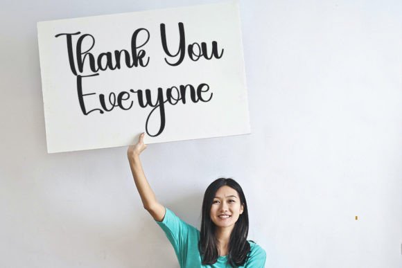 Goodluck Font Poster 5