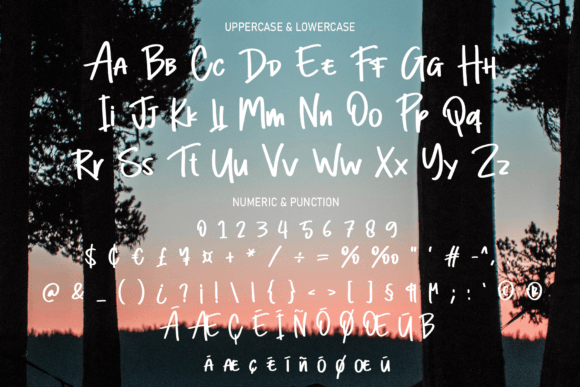 Goodnight Font Poster 7