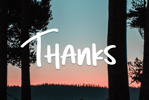 Goodnight Font Poster 8