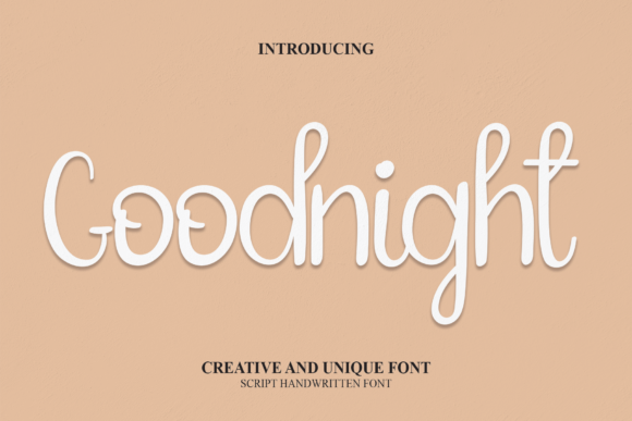 Goodnight Font