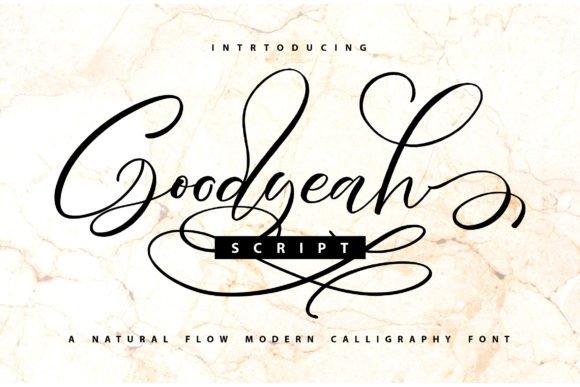 Goodyeah Font Poster 1