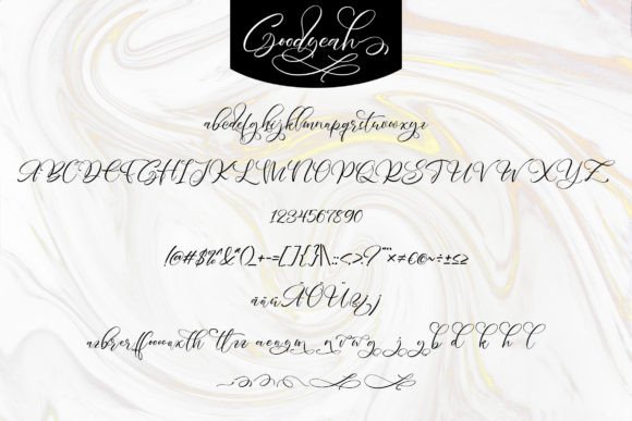 Goodyeah Font Poster 5