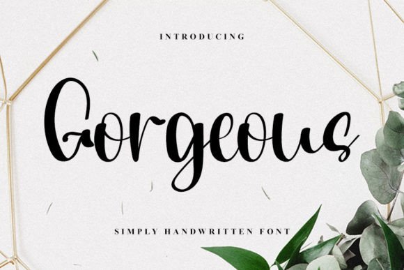 Gorgeous Font