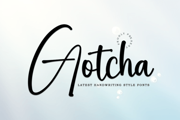 Gotcha Font