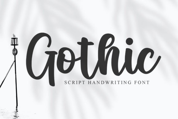 Gothic Font Poster 1