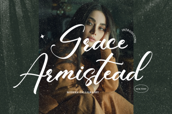 Grace Armistead Font Poster 1