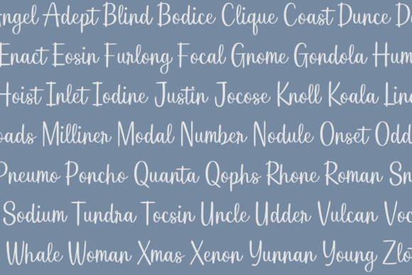 Gracility Font Poster 8