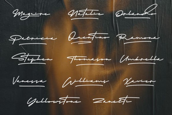 Gradation Font Poster 12