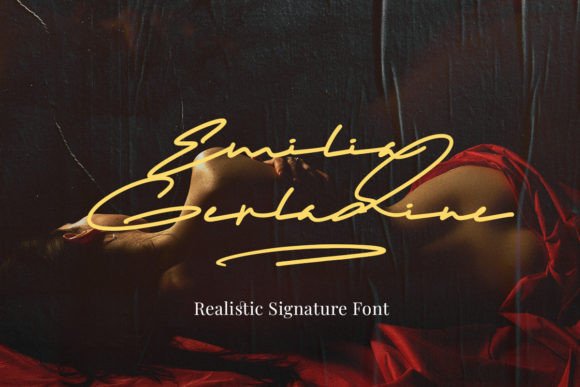 Gradation Font Poster 14