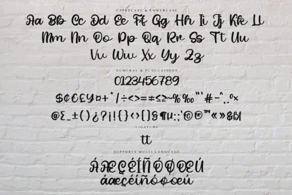 Grade Font Poster 6