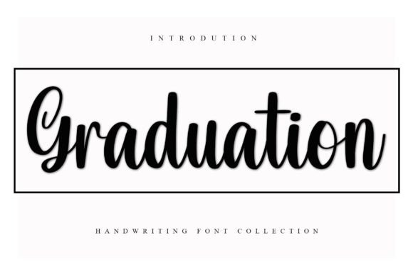 Graduation Font Poster 1