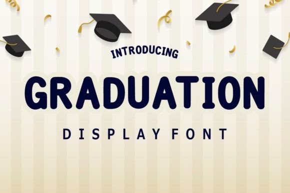 Graduation Font Poster 1