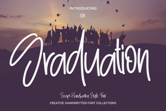 Graduation Font Poster 1