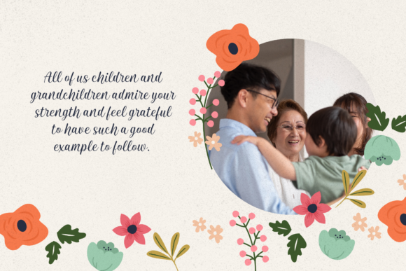 Granny Font Poster 2