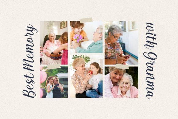 Granny Font Poster 6