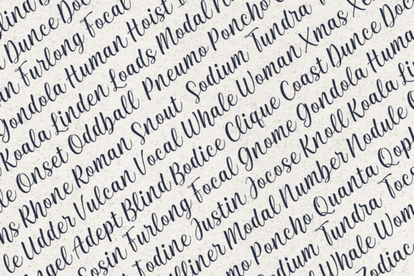 Granny Font Poster 8