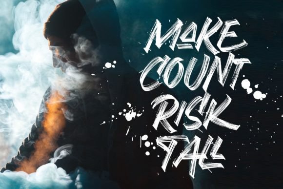 Grashrock Font Poster 4