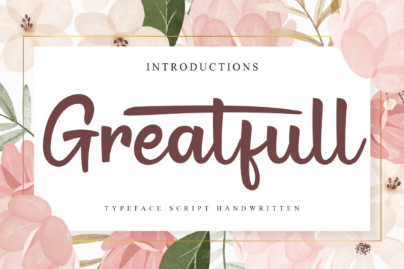 Gratefull Font