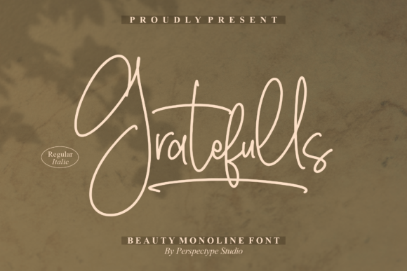 Gratefulls Font Poster 1