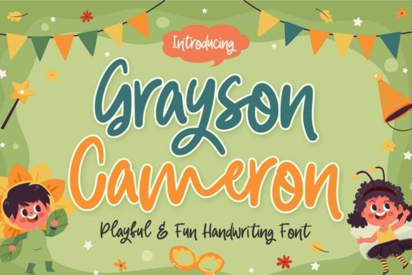 Grayson Cameron Font Poster 1