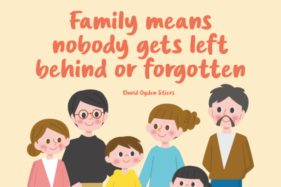 Great Family Font Poster 2