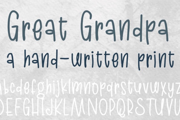 Great Grandpa Font