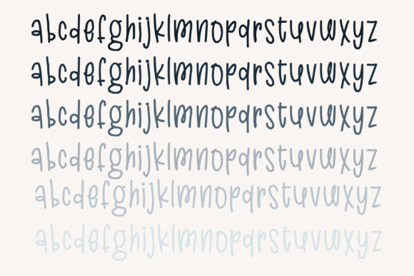 Great Grandpa Font Poster 5