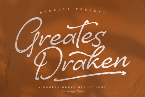 Greates Draken Font Poster 1